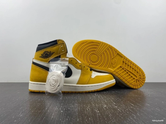 Rep TBkick Jordan Air Ochre DZ5485-701 1 Yellow OG High 0702